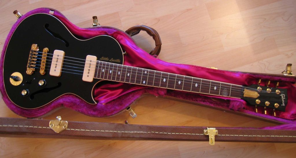 A Gibson guitar "Little Lucille"