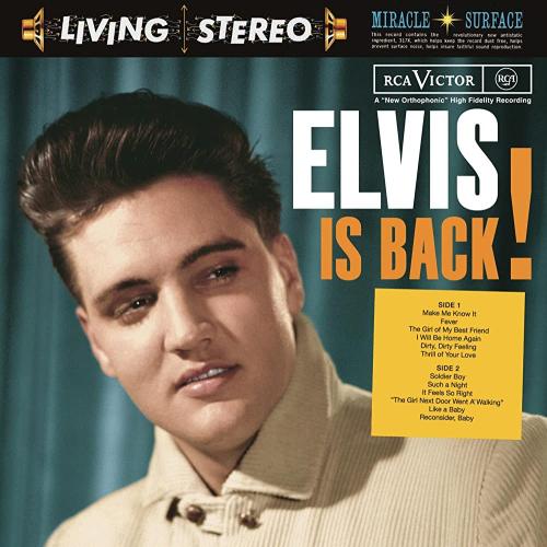 Elvis is back cover
